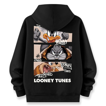 Looney Tunes - Oversize Bol Kalıp Hoodie