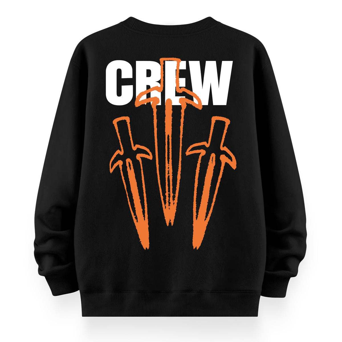 Crew - Oversize Bol Kalıp Sweatshirt