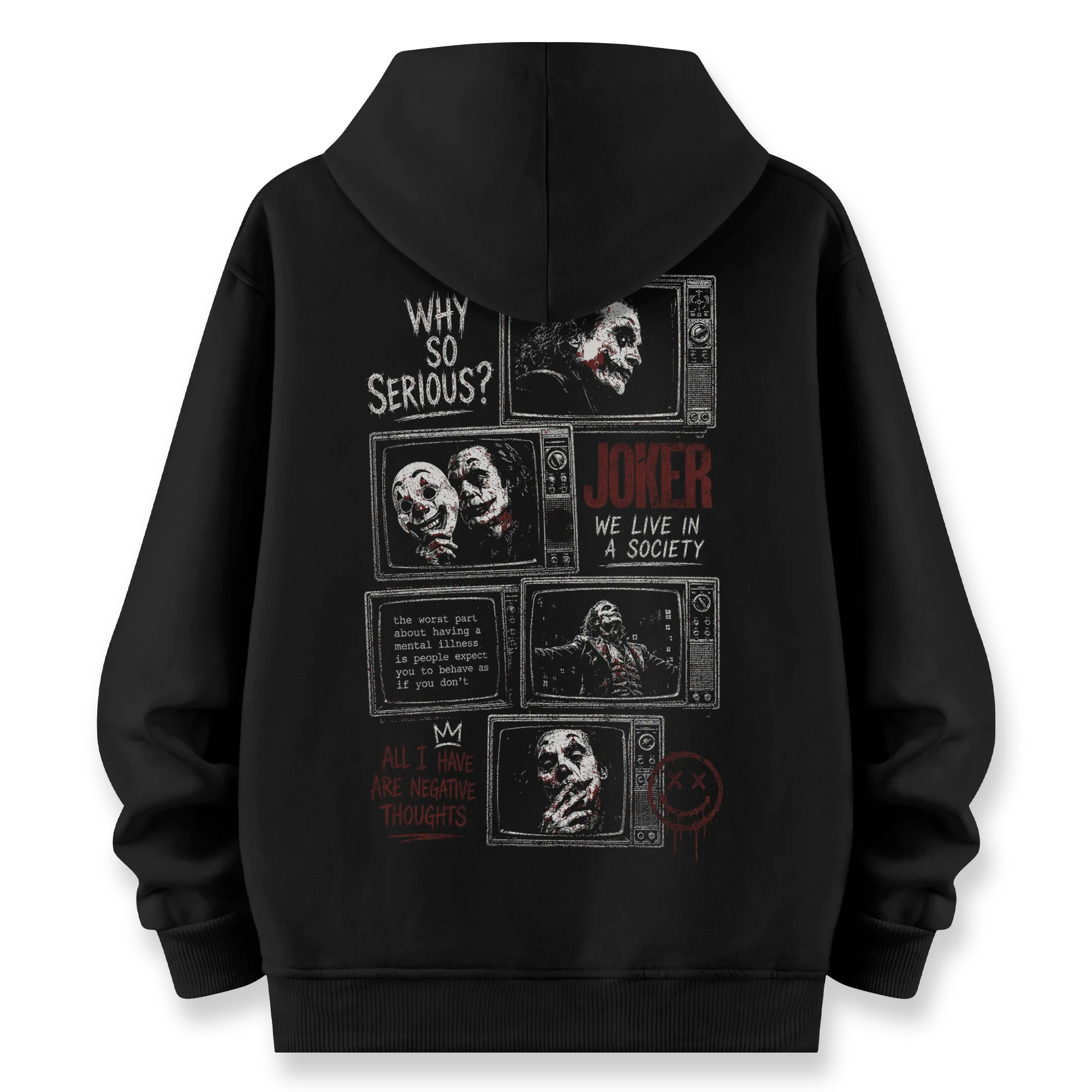 Joker II - Oversize Bol Kalıp Hoodie