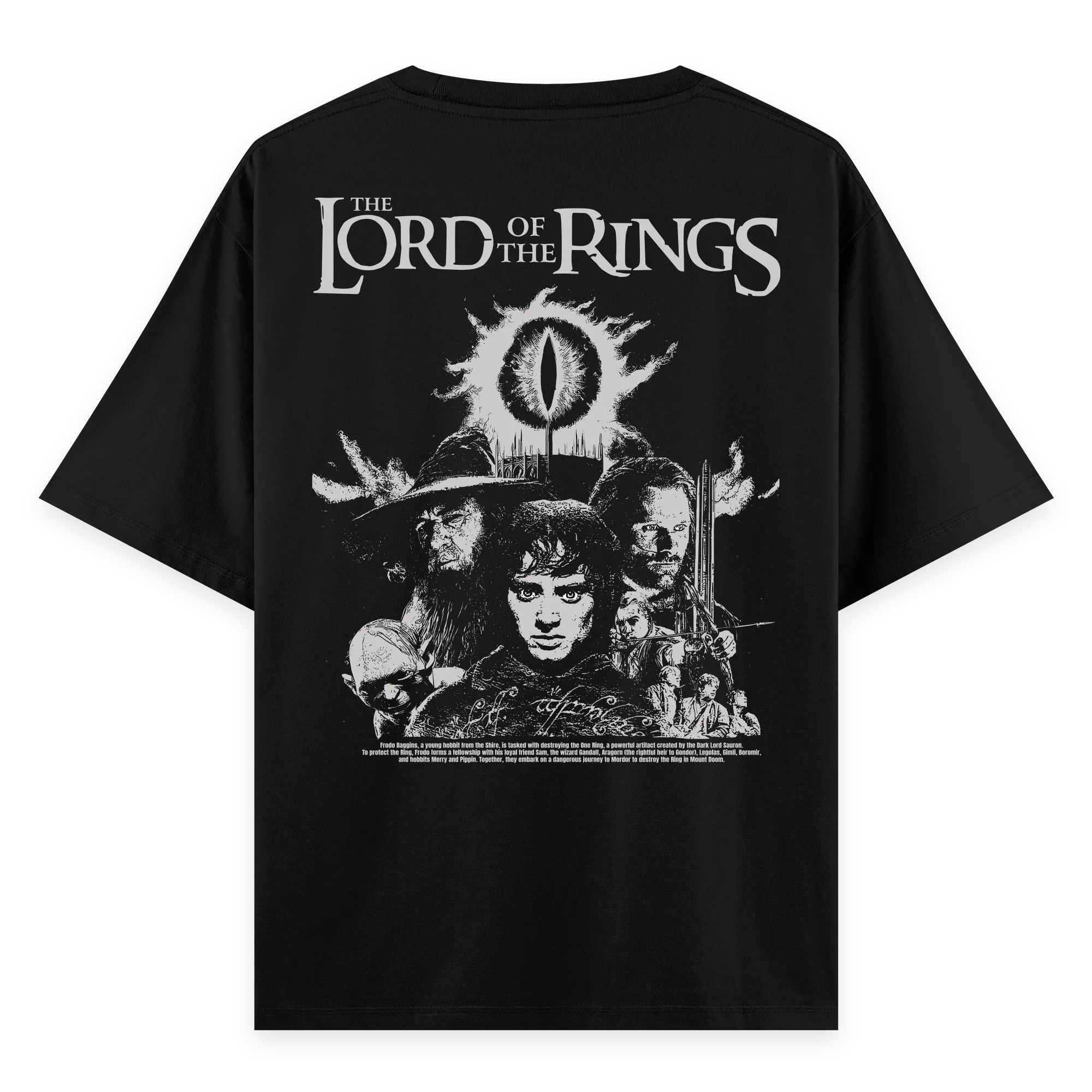 Frodo - Oversize Bol Kalıp T-shirt