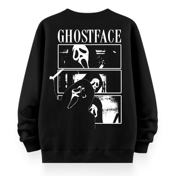 Ghost Face - Oversize Bol Kalıp Sweatshirt