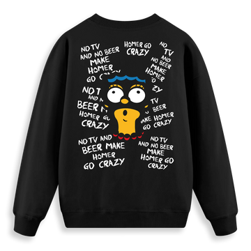 Crazy Homer - Regular Fit Kalıp Sweatshirt