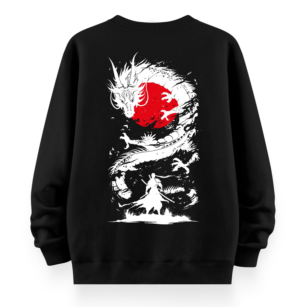 Rising Dragon - Oversize Bol Kalıp Sweatshirt