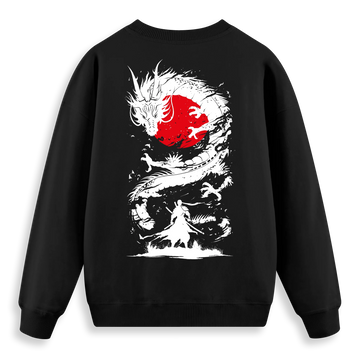 Rising Dragon - Regular Fit Kalıp Sweatshirt