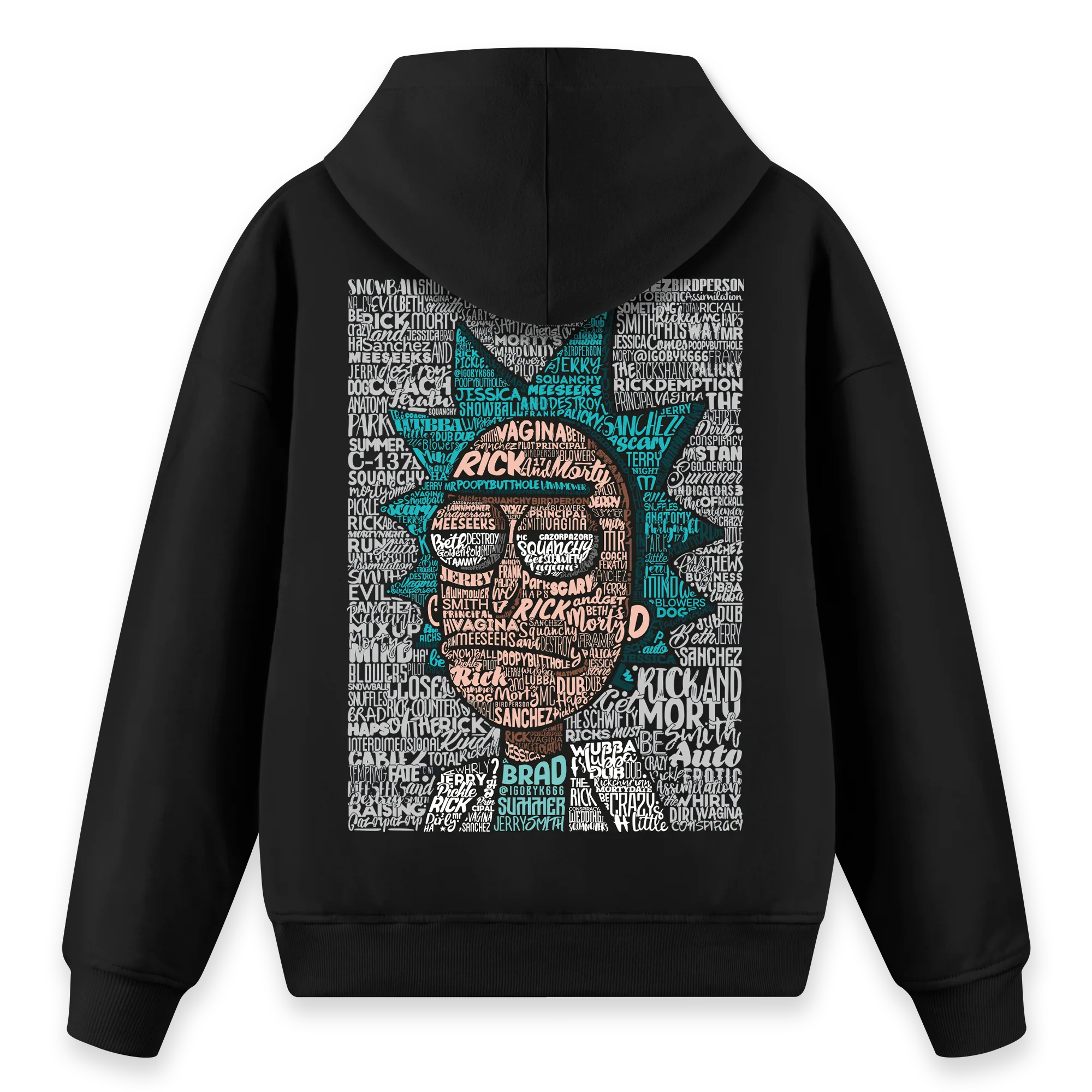 Rick's World - Regular Fit Kalıp Hoodie