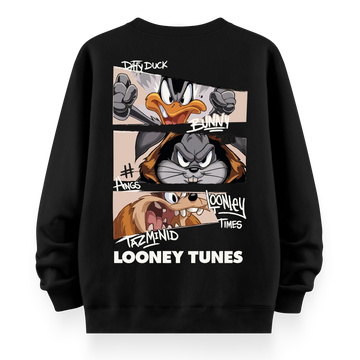 Looney Tunes - Oversize Bol Kalıp Sweatshirt
