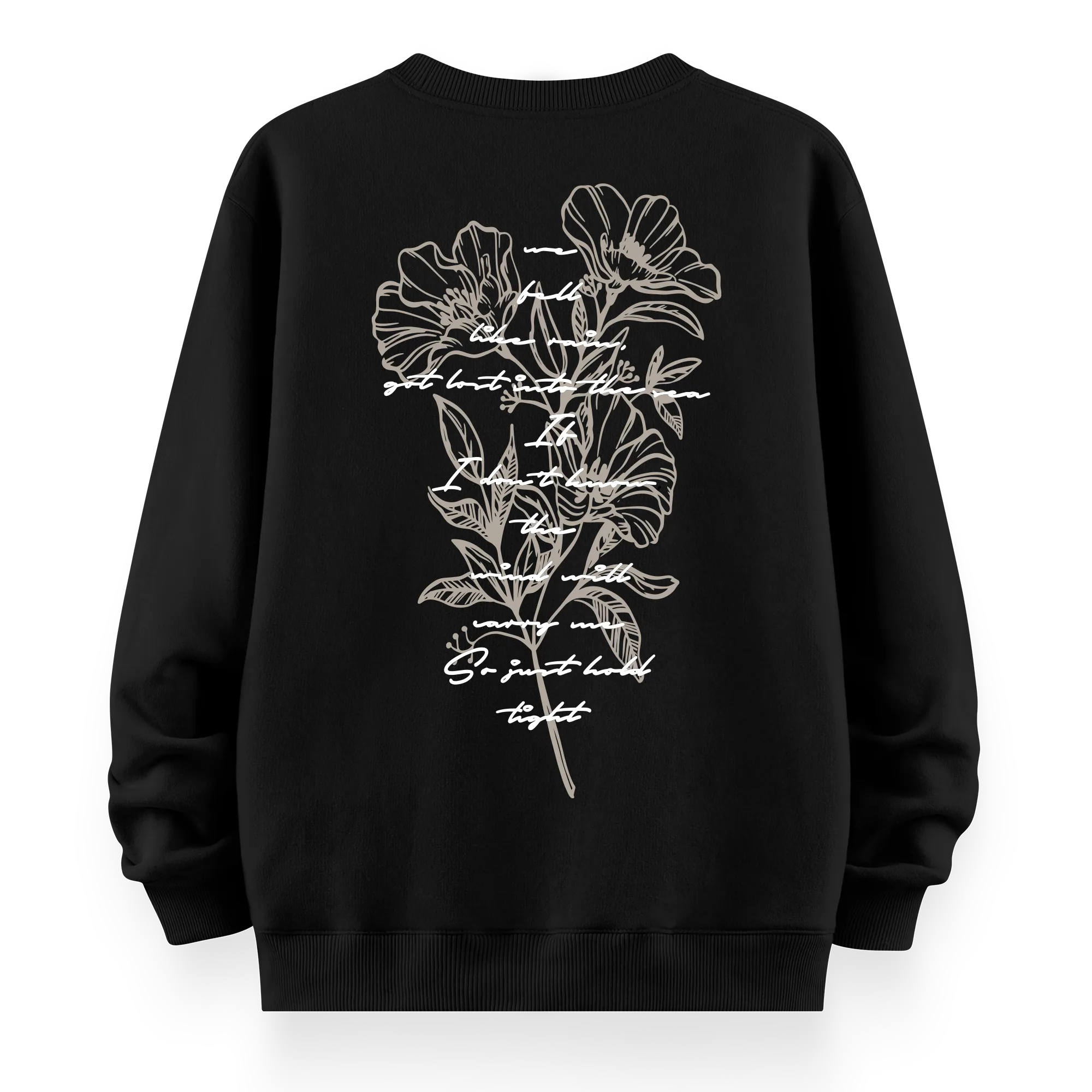 Petals - Oversize Bol Kalıp Sweatshirt