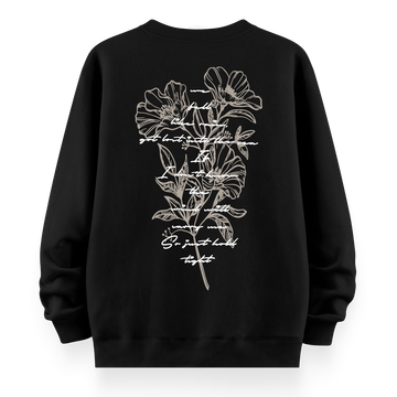 Petals - Oversize Bol Kalıp Sweatshirt