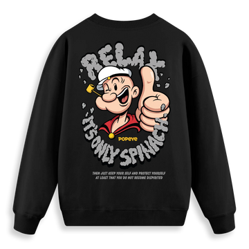 Popeye - Regular Fit Kalıp Sweatshirt