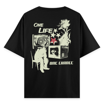 One Chance - Oversize Bol Kalıp T-shirt