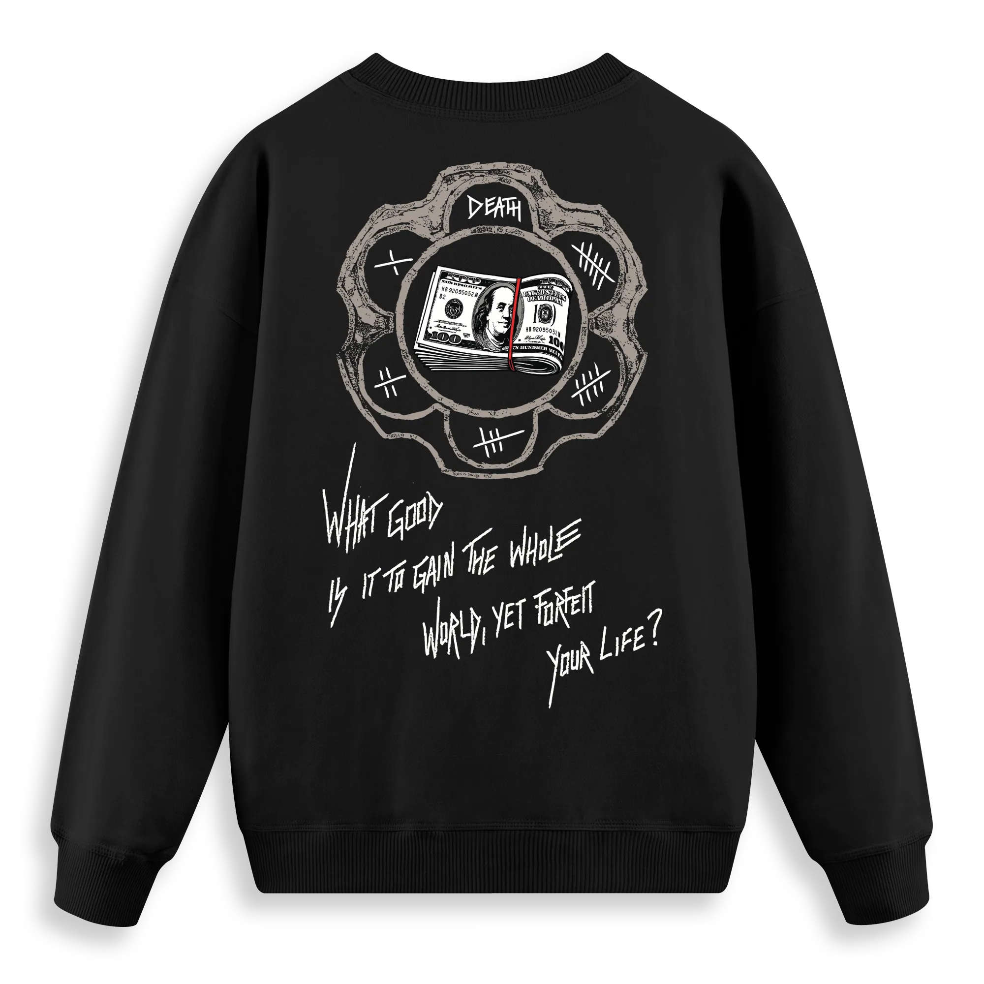Greed - Regular Fit Kalıp Sweatshirt