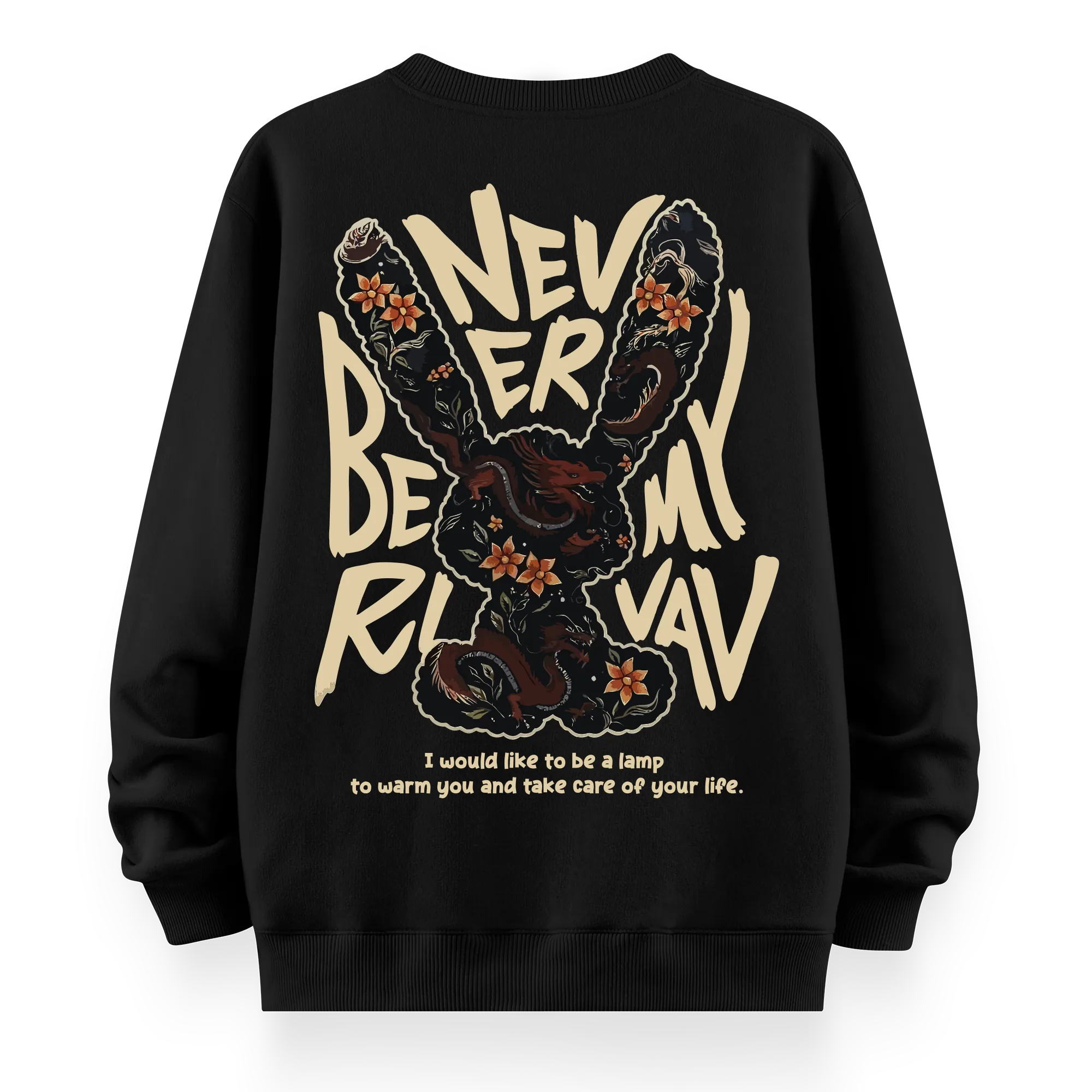 Rabbit - Oversize Bol Kalıp Sweatshirt