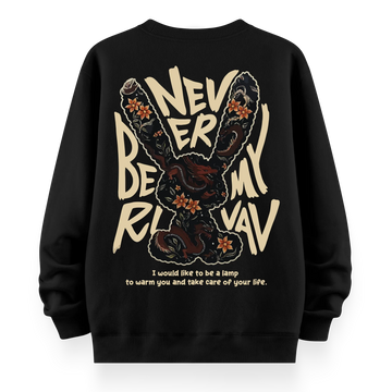 Rabbit - Oversize Bol Kalıp Sweatshirt