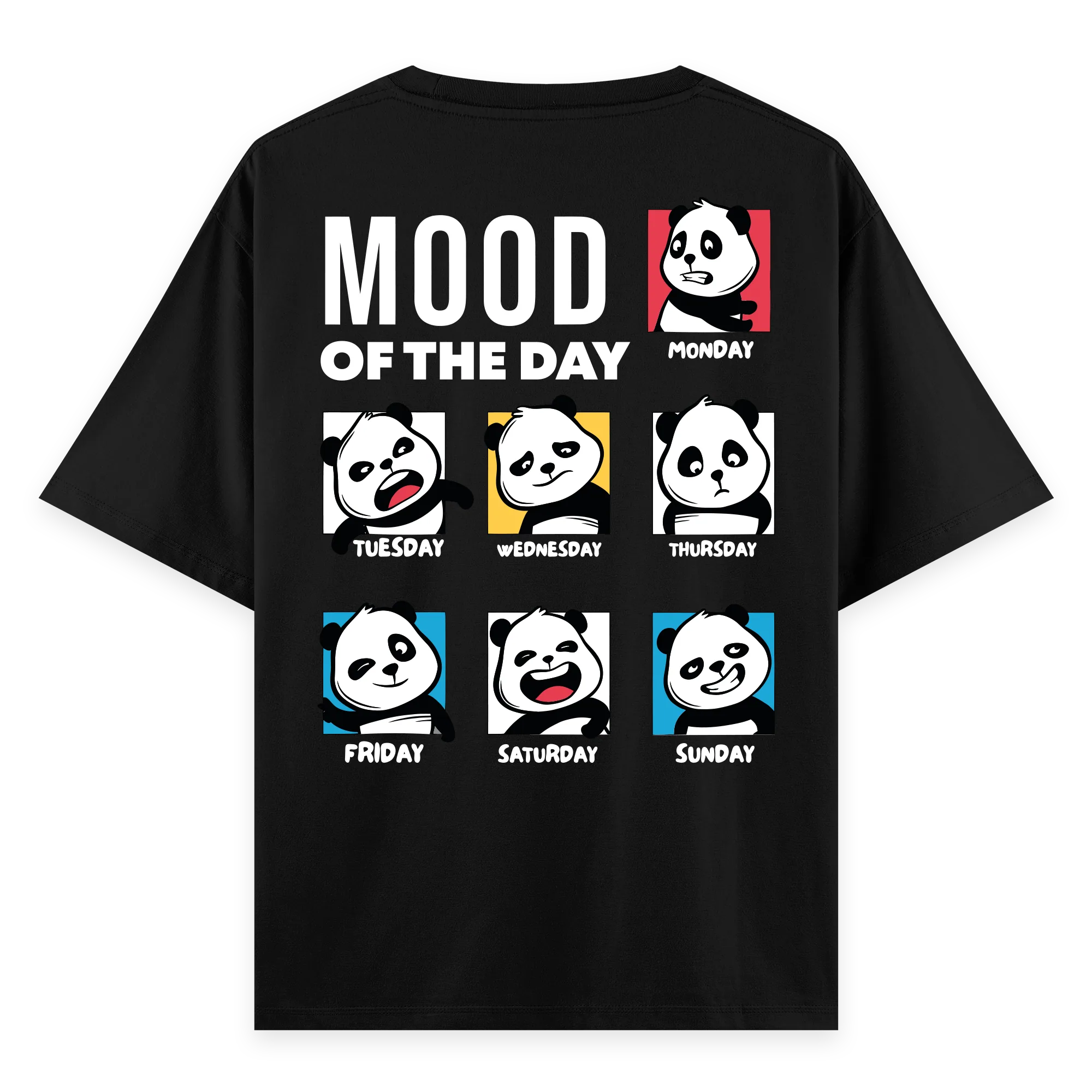 Mood Of The Day - Oversize Bol Kalıp T-shirt