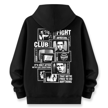 Fight Club - Oversize Bol Kalıp Hoodie