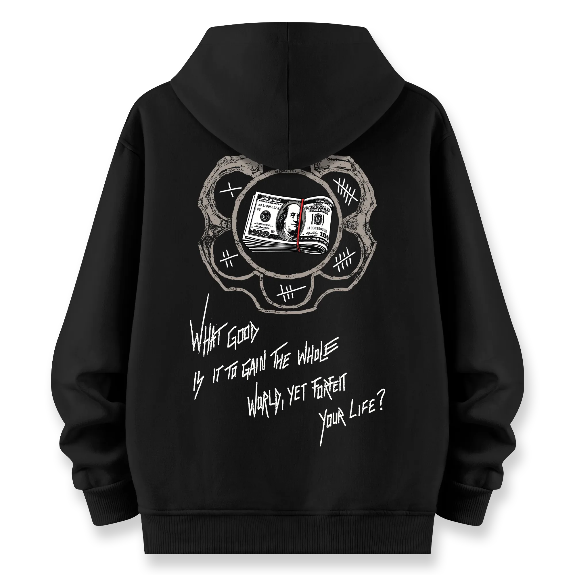 Greed - Oversize Bol Kalıp Hoodie