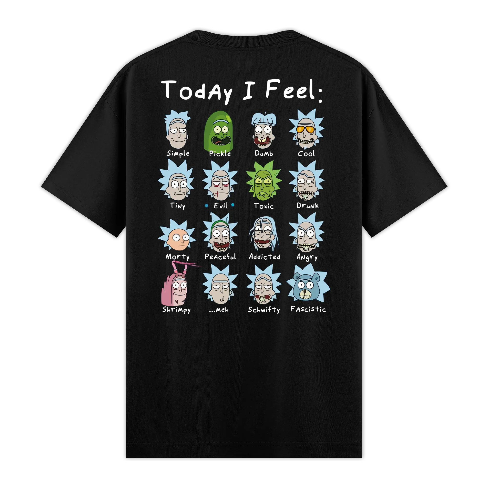 Rick's Routine - Regular Fit Kalıp T-shirt