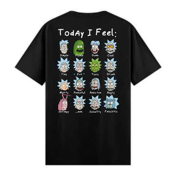 Rick's Routine - Regular Fit Kalıp T-shirt