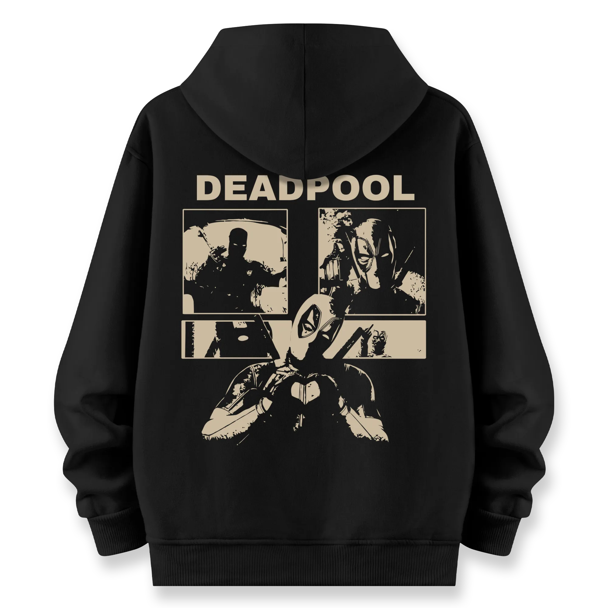 Deadpool - Oversize Bol Kalıp Hoodie