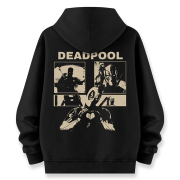 Deadpool - Oversize Bol Kalıp Hoodie