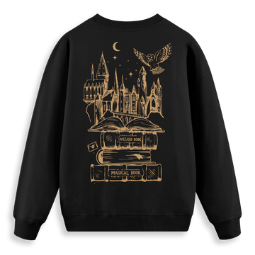 Hogwarts - Regular Fit Kalıp Sweatshirt