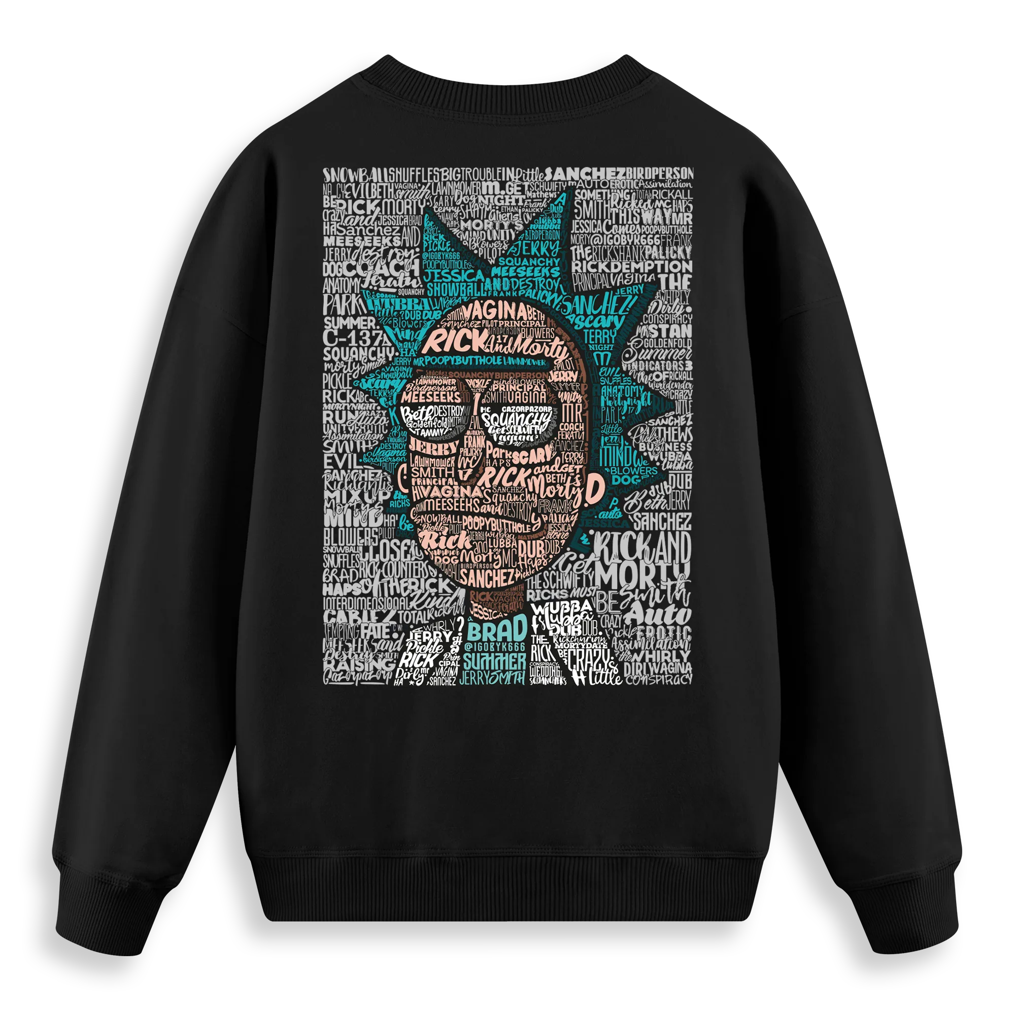 Rick's World - Regular Fit Kalıp Sweatshirt
