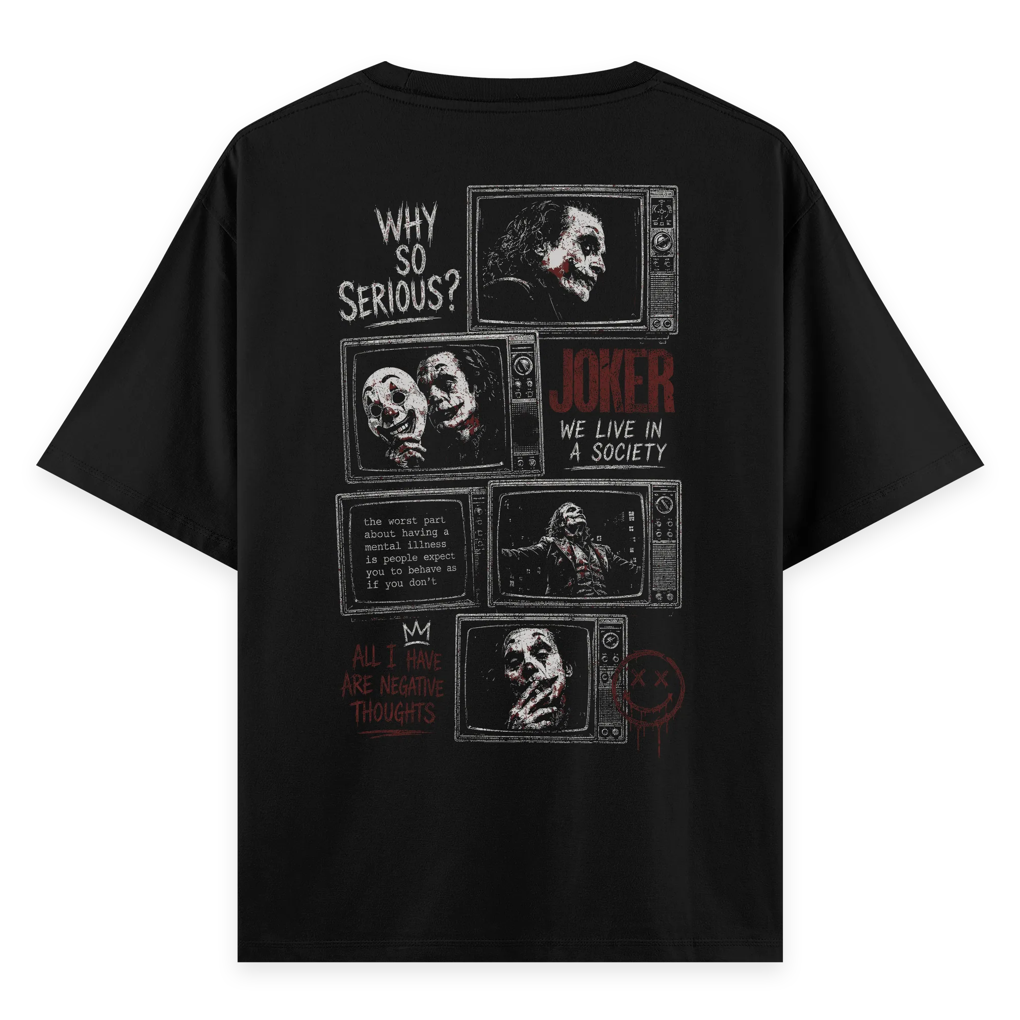 Joker II - Oversize Bol Kalıp T-shirt