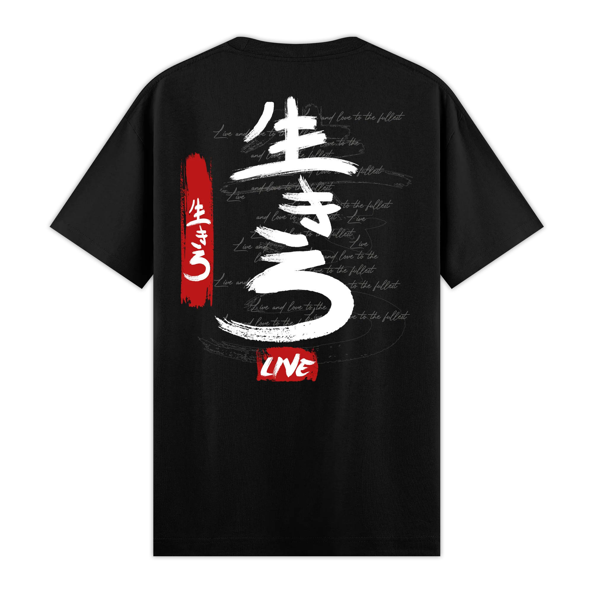 Live - Regular Fit Kalıp T-shirt