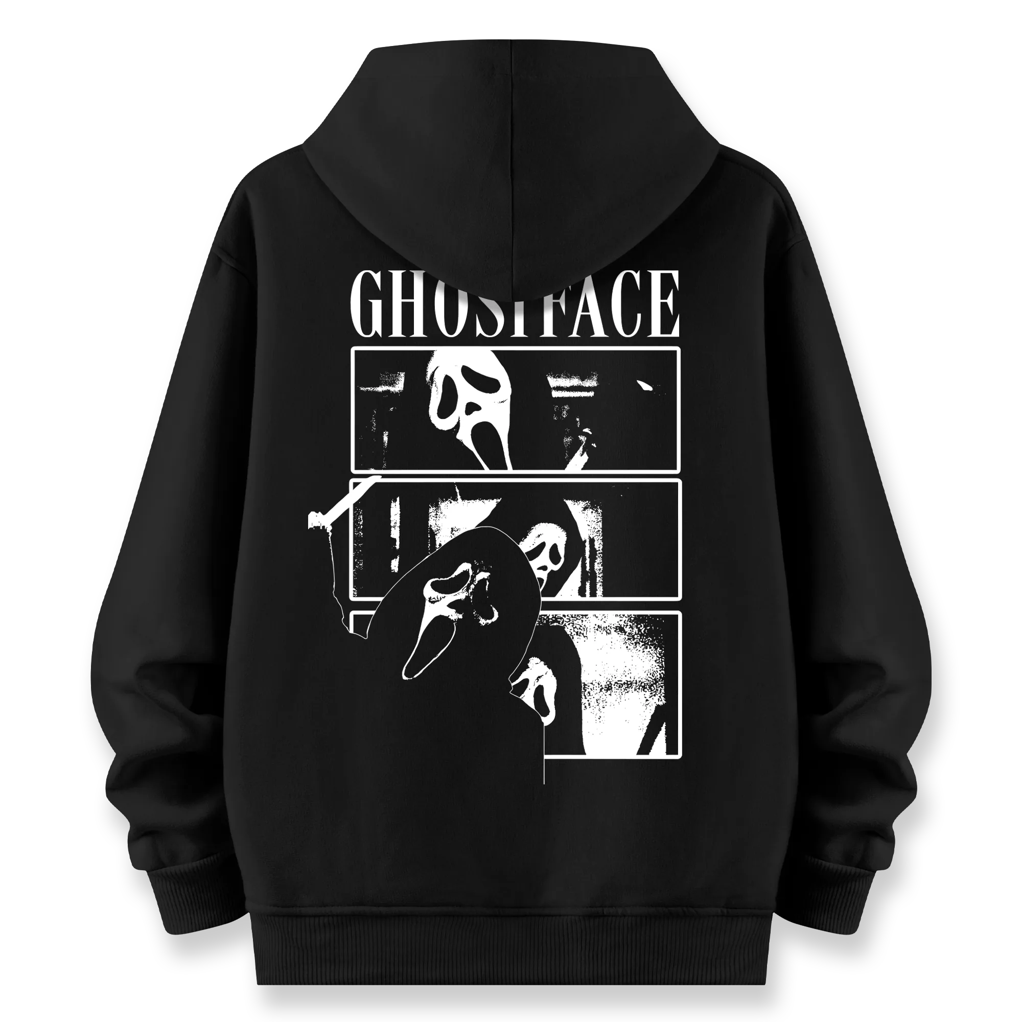 Ghost Face - Oversize Bol Kalıp Hoodie
