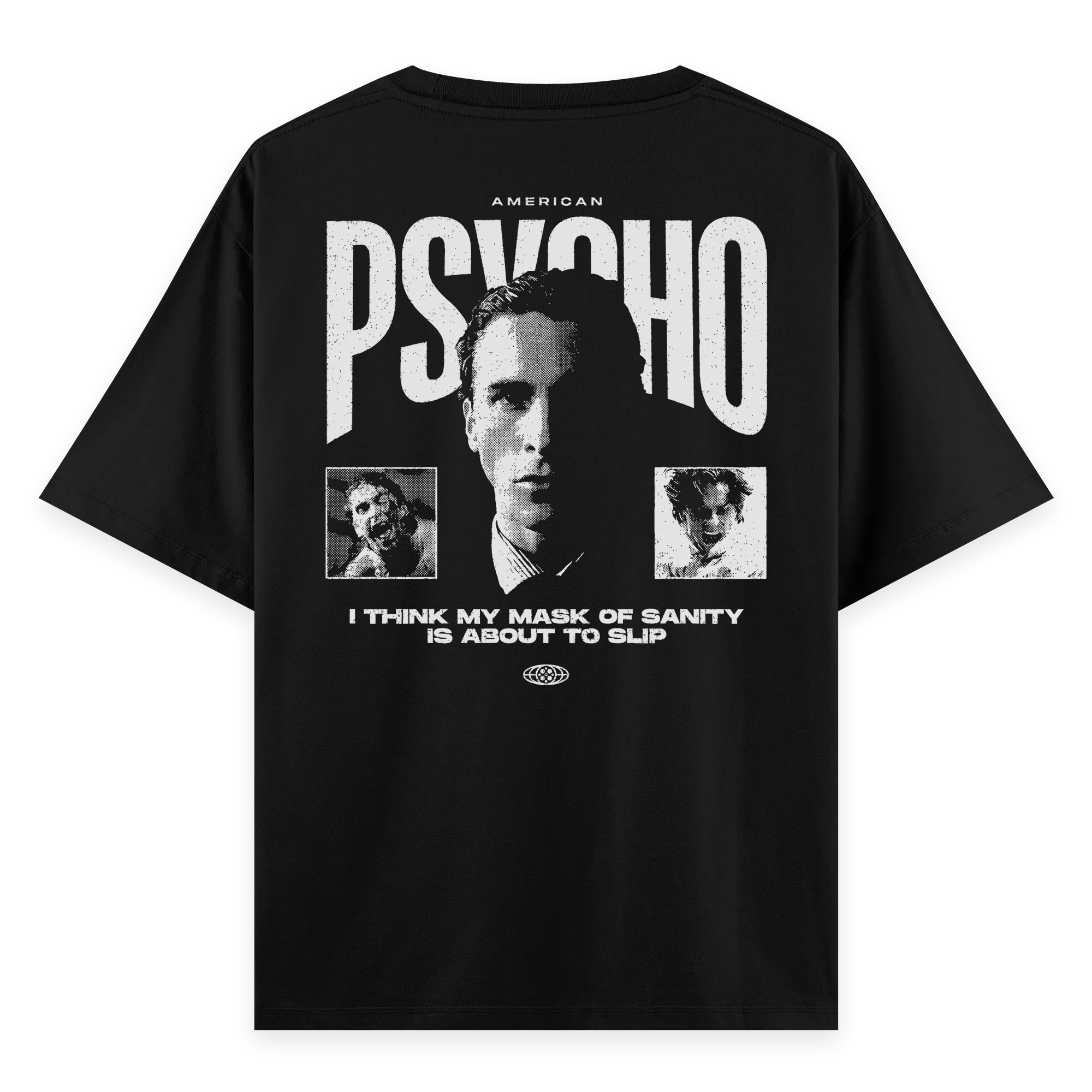 American Pyscho - Oversize Bol Kalıp T-shirt