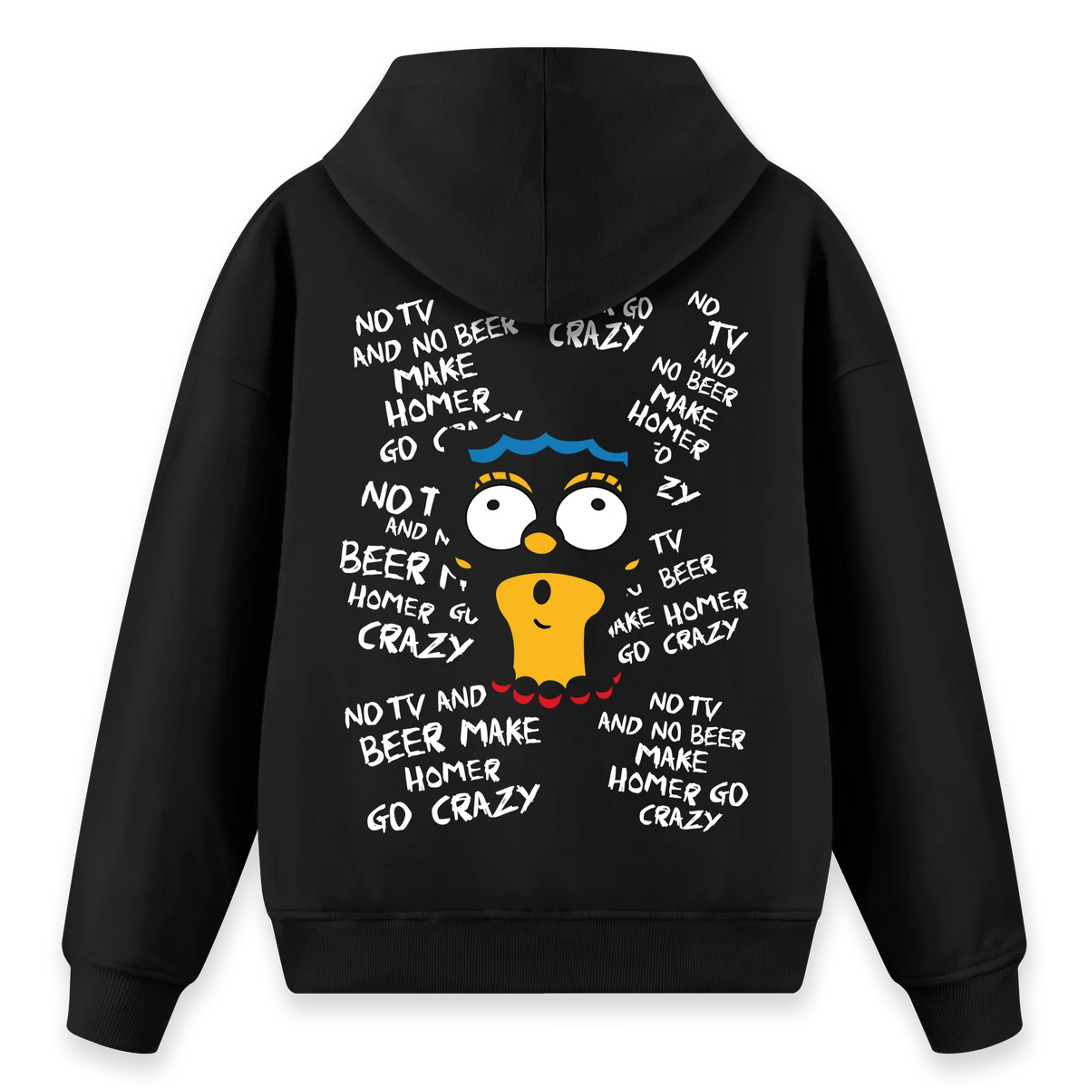 Crazy Homer - Regular Fit Kalıp Hoodie