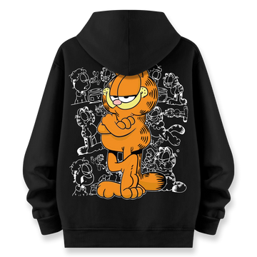 Garfield - Oversize Bol Kalıp Hoodie