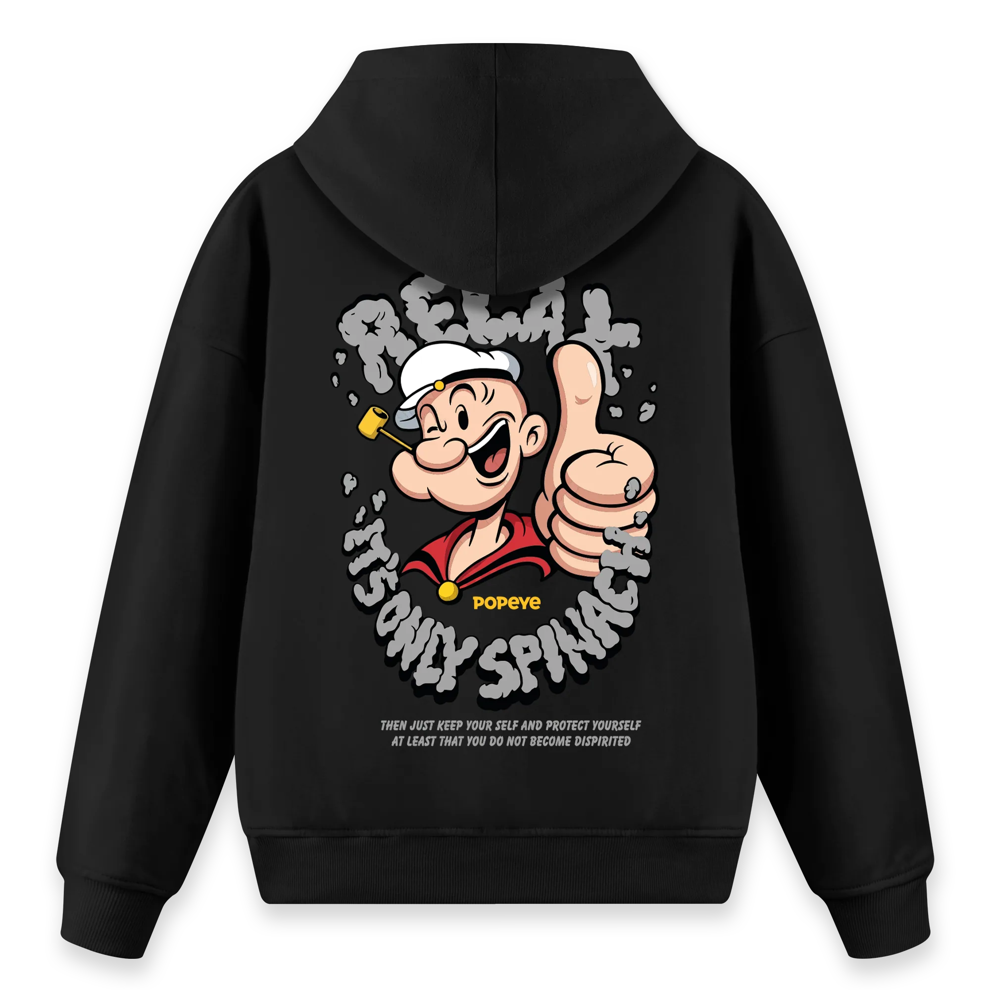 Popeye - Regular Fit Kalıp Hoodie