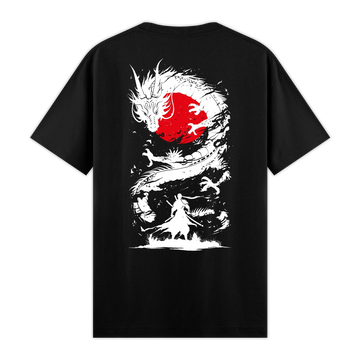 Rising Dragon - Regular Fit Kalıp T-shirt