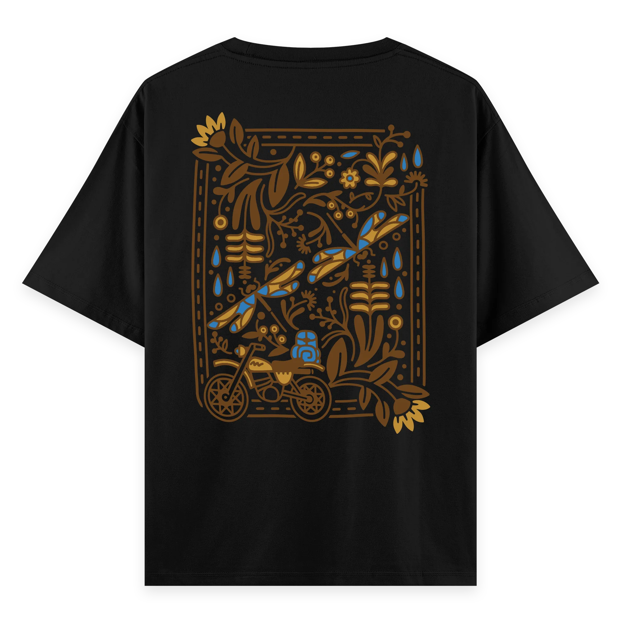 Wanderer - Oversize Bol Kalıp T-shirt