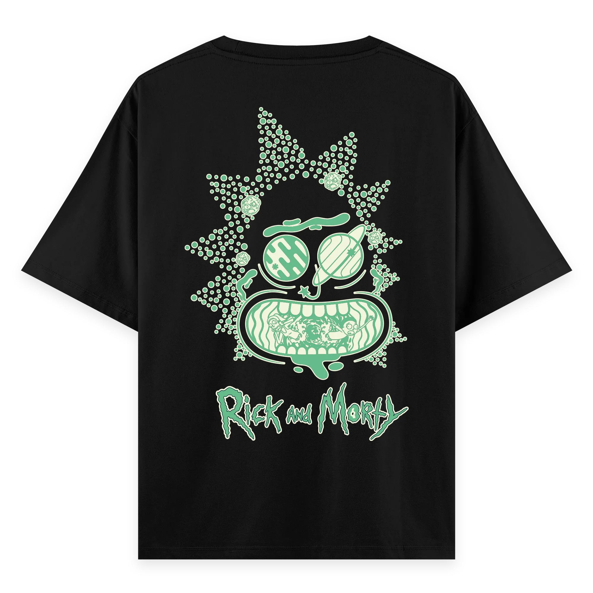 Toxic Rick - Oversize Bol Kalıp T-shirt