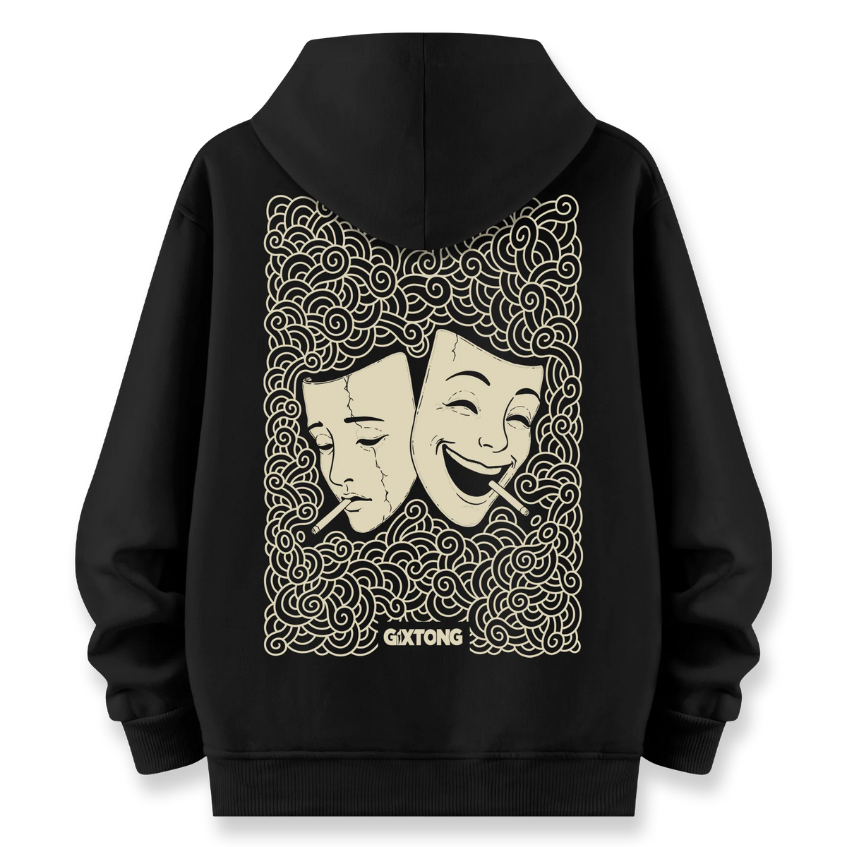 Mask II - Oversize Bol Kalıp Hoodie