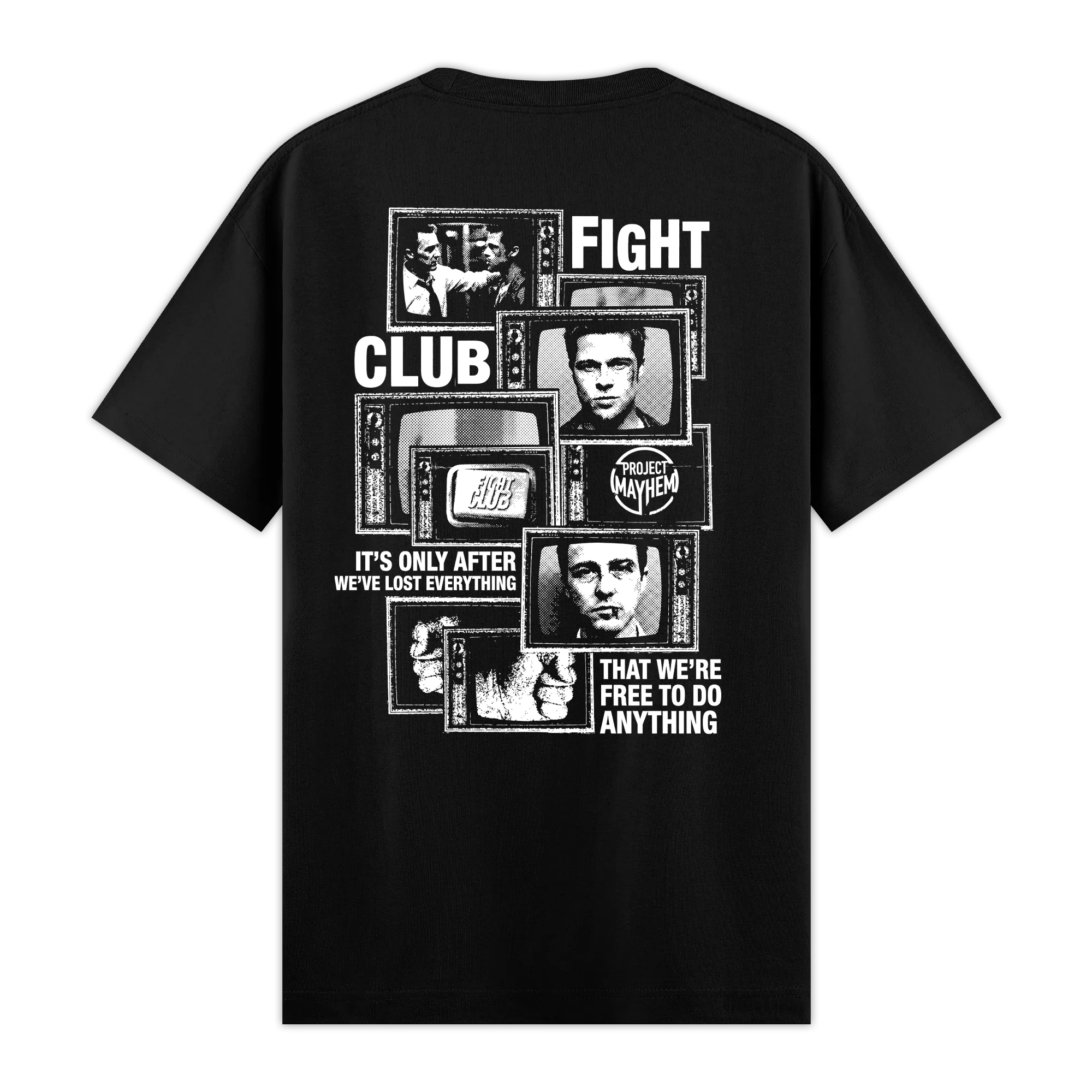 Fight Club - Regular Fit Kalıp T-shirt