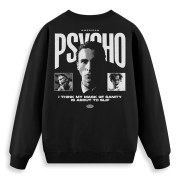 American Pyscho - Regular Fit Kalıp Sweatshirt