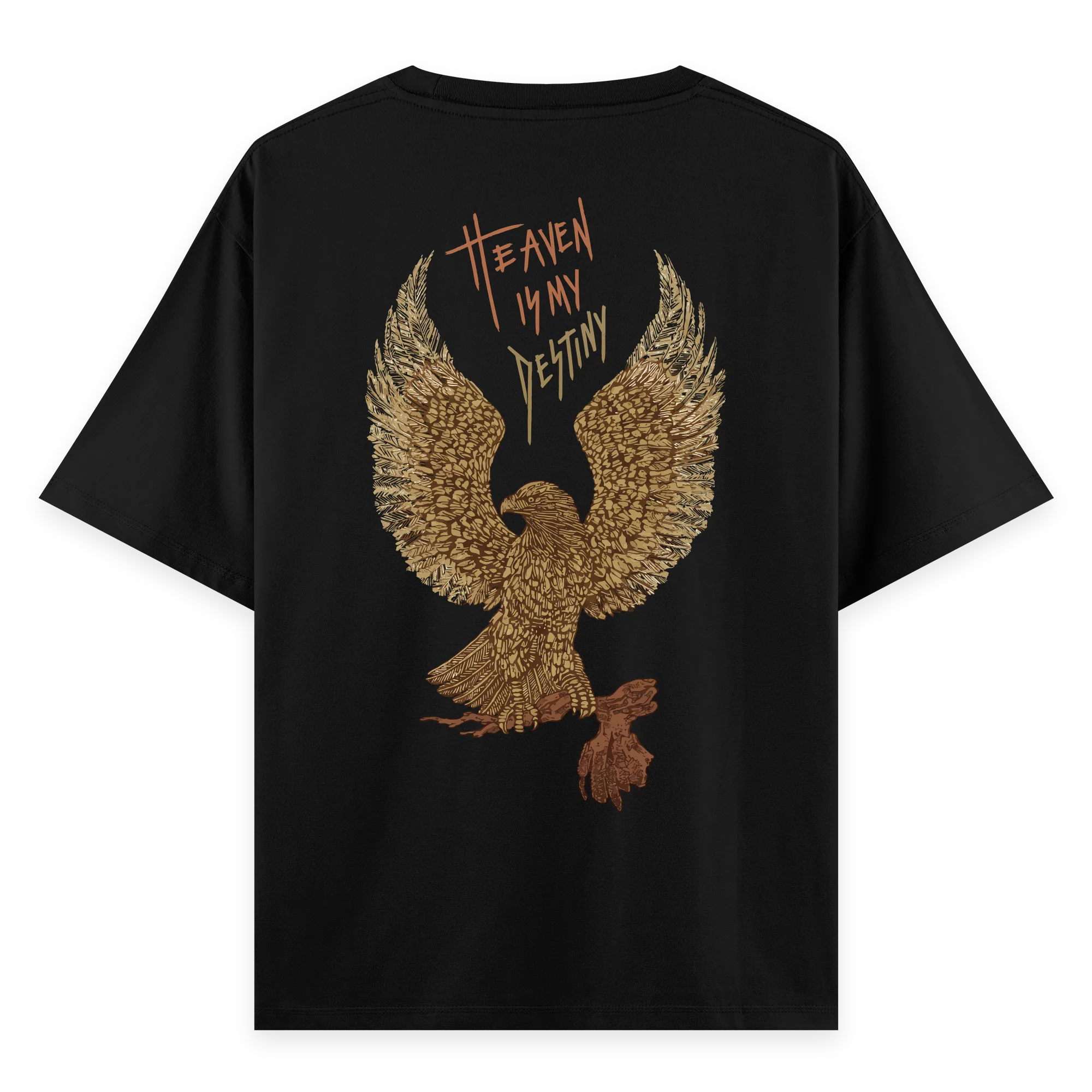 Eagle - Oversize Bol Kalıp T-shirt