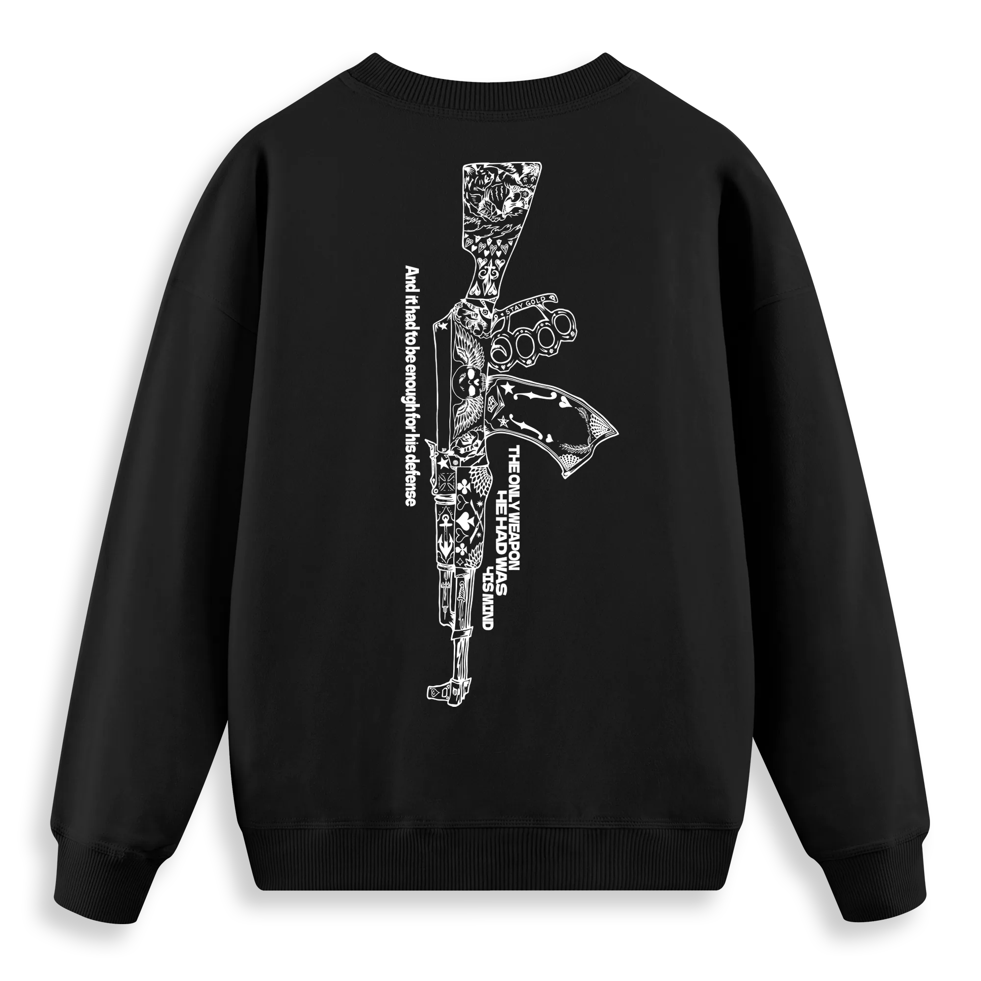 Ak-47 - Regular Fit Kalıp Sweatshirt