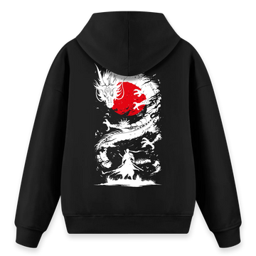 Rising Dragon - Regular Fit Kalıp Hoodie