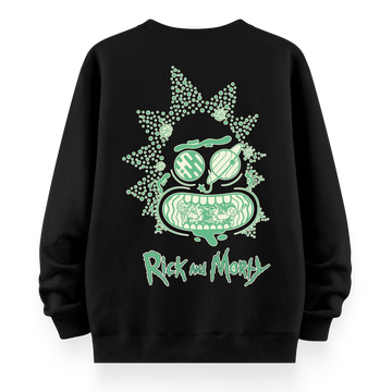 Toxic Rick - Oversize Bol Kalıp Sweatshirt