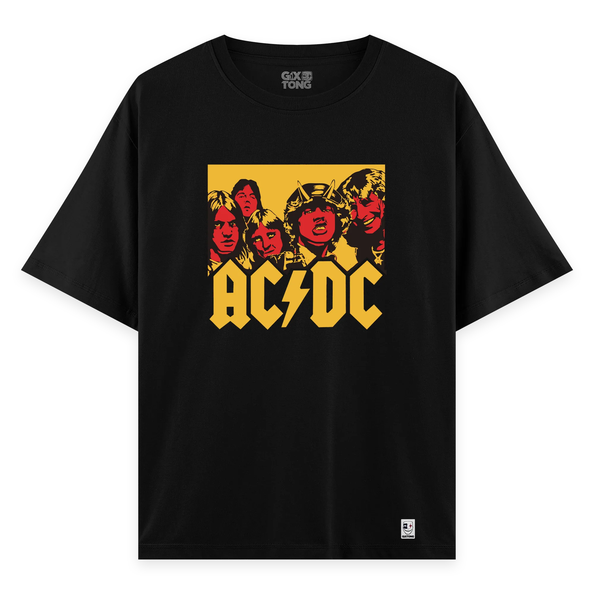 ACDC - Oversize Bol Kalıp T-shirt