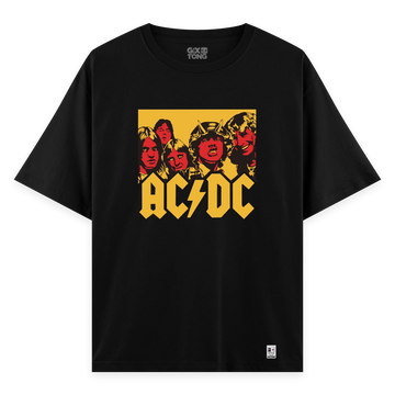 ACDC - Oversize Bol Kalıp T-shirt