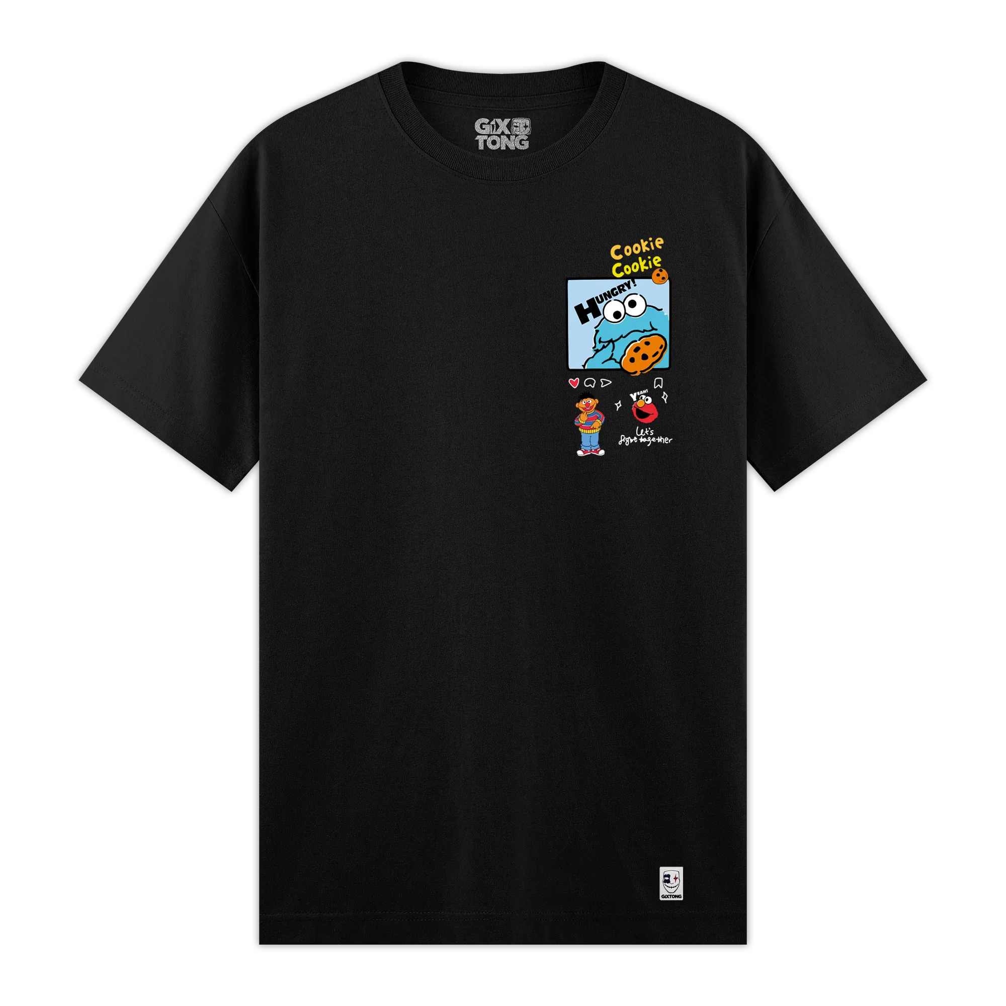 Cookie Monster - Regular Fit Kalıp T-shirt