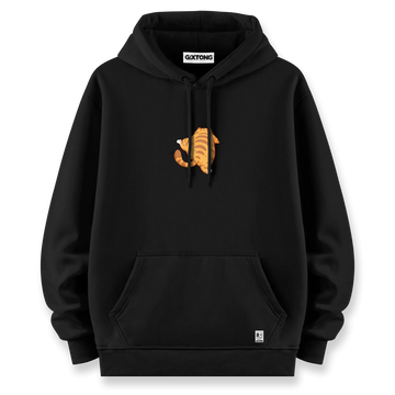 Fat Cat - Oversize Bol Kalıp Hoodie