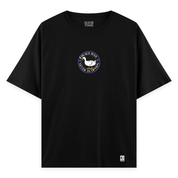 Peace - Oversize Bol Kalıp T-shirt