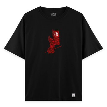 Red Samurai - Oversize Bol Kalıp T-shirt