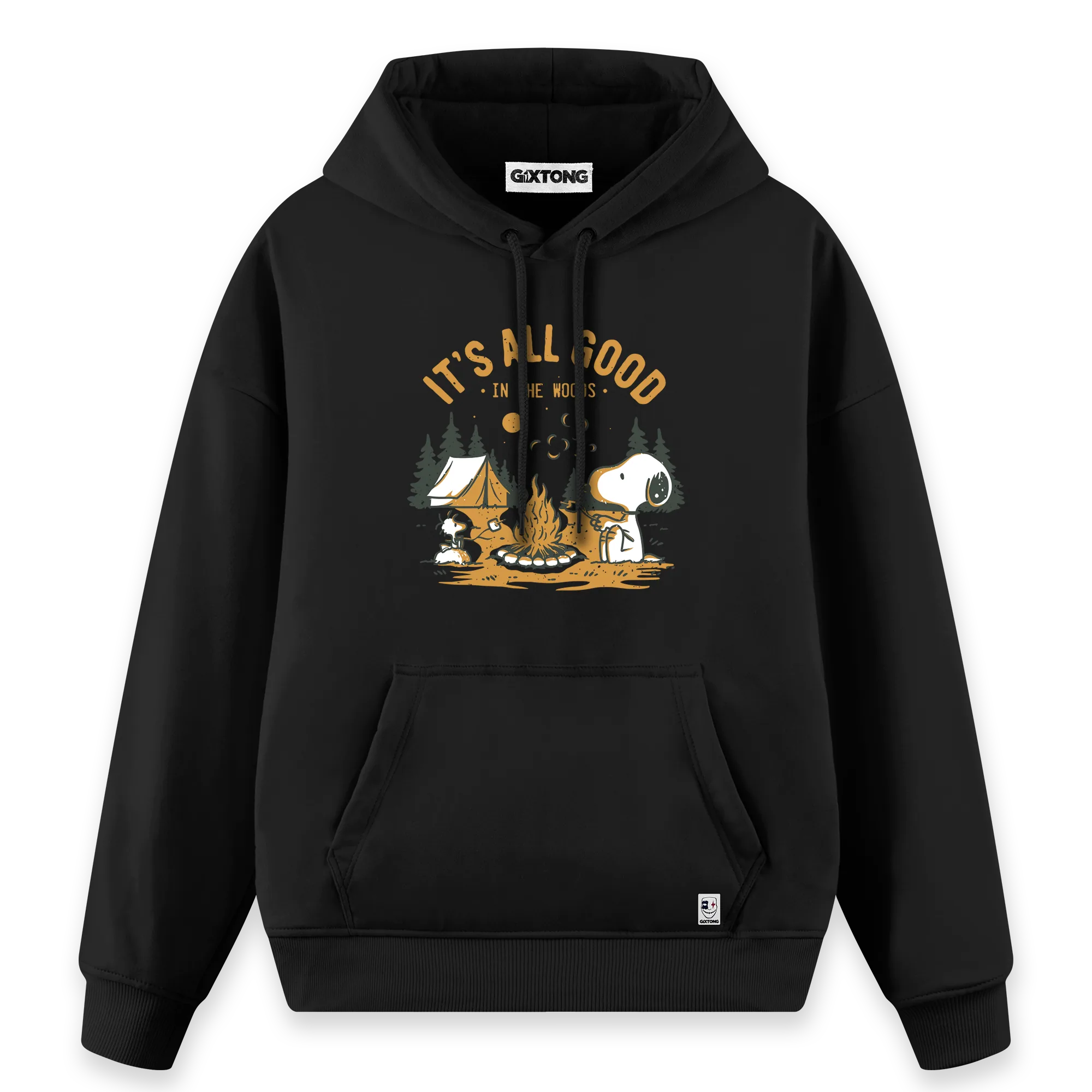 Camp Snoopy - Regular Fit Kalıp Hoodie